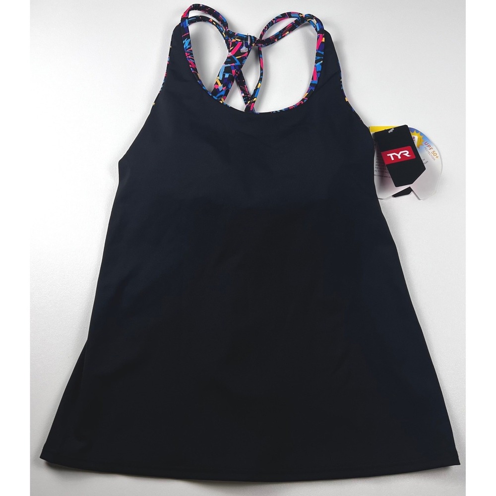 TYR athletic tank swim top carnival sierra